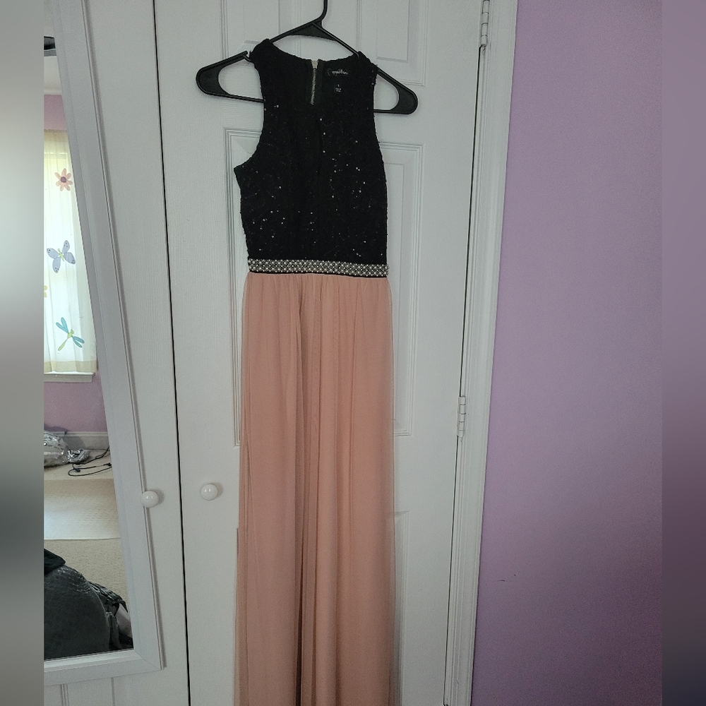 Speechless Black Sequin Dress